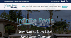 Desktop Screenshot of infinitepools.com
